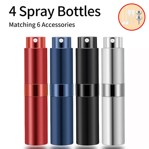 10ml refillable perfume - 4x,