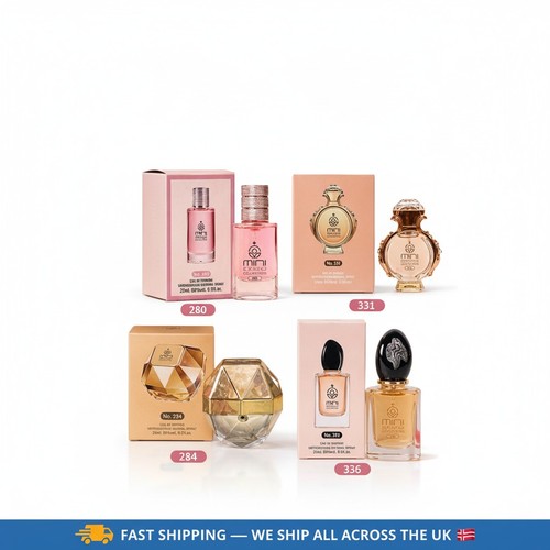 Mini perfume collection - 4x,